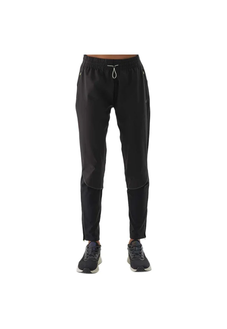 Pantaloni sport dama WAW24TFTRF666, 4F, Poliamida/Elastan, Negru