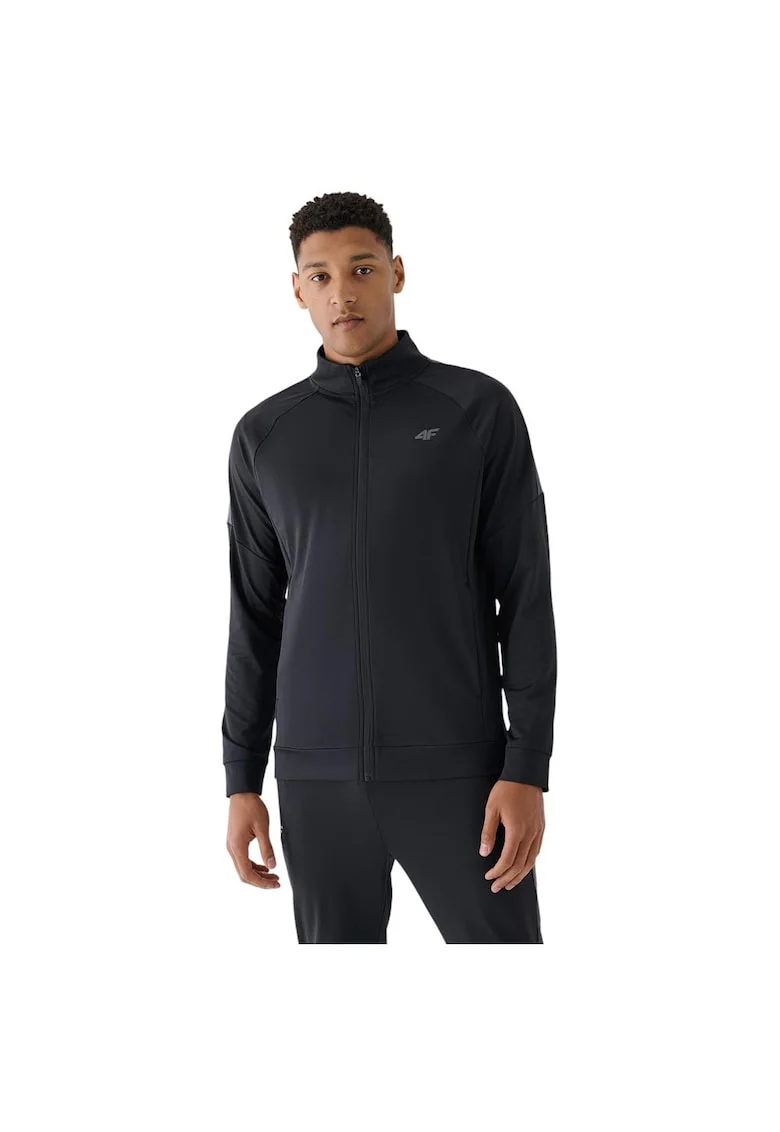 Jacheta sport  barbati, negru, material tehnic