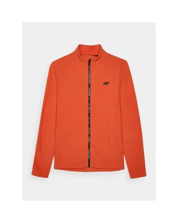 Hanorac sport barbati  rosu, material respirabil fleece