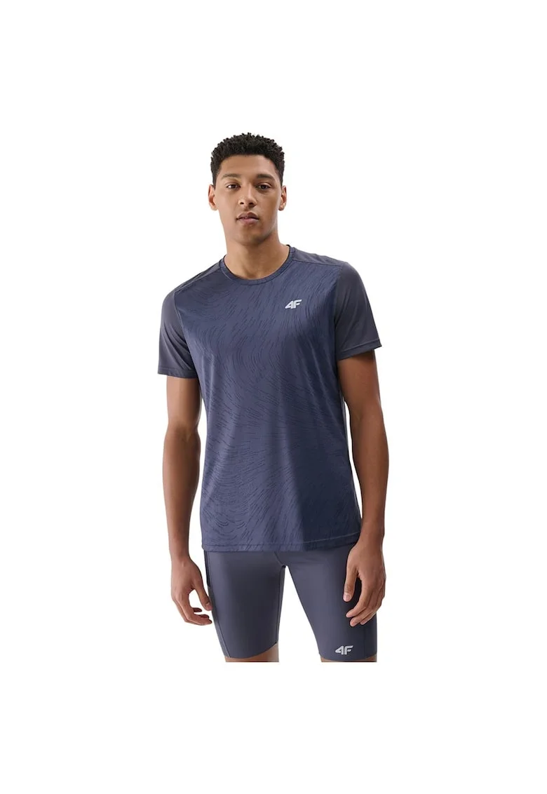 Tricou sport barbati  functional, usor, albastru, poliester