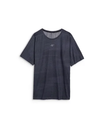 Tricou ciclism  uscare rapida, negru, material sintetic, pentru barbati