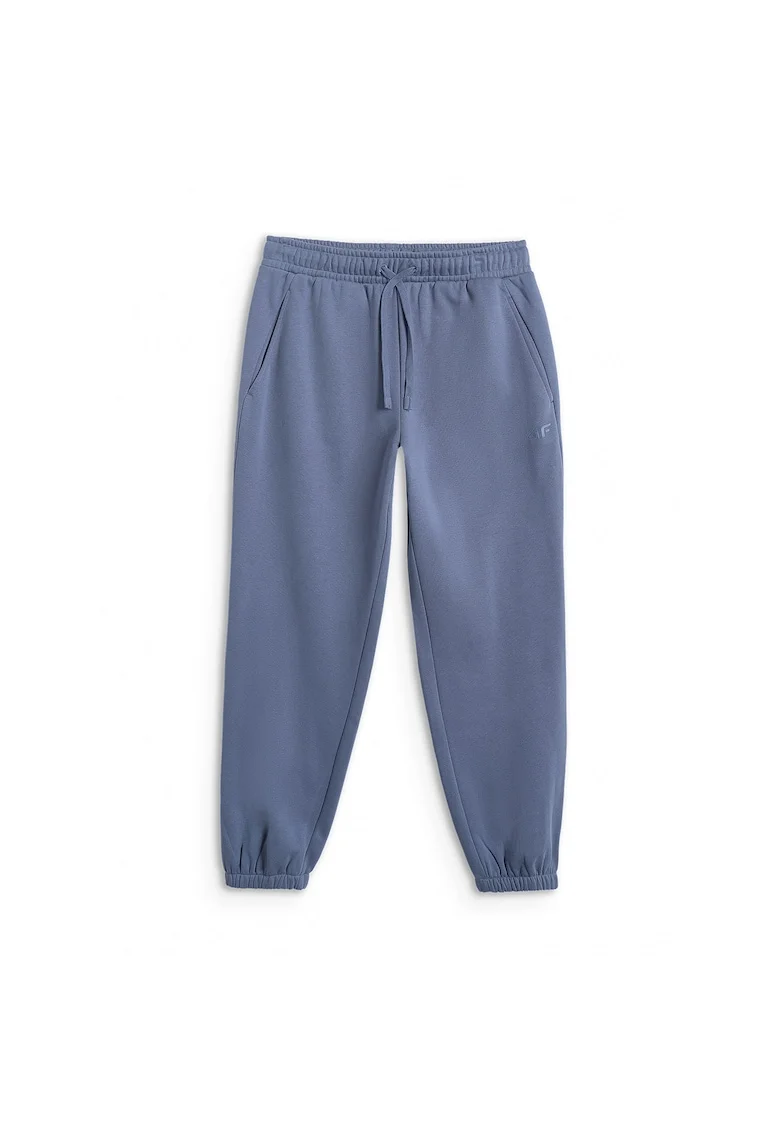 Pantaloni de trening  pentru barbati, bleumarin, bumbac/poliester