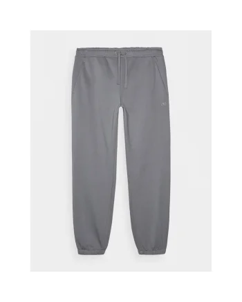 Pantaloni Jogger Casual Barbati  Gri, Bumbac & Poliester, Termici, Sportstyle, Marimi S-XXL