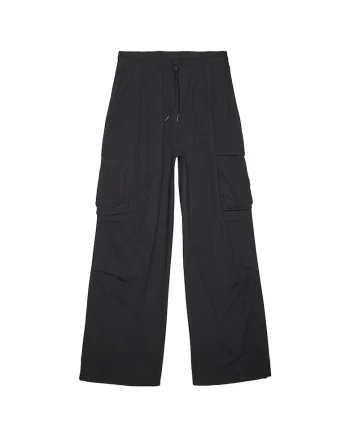 Pantaloni sport dama RAW24TTROF1169, 4F, Bumbac, Negru