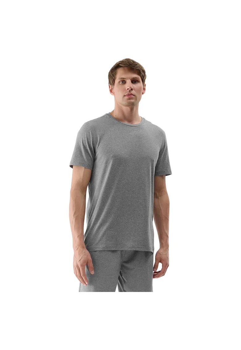 Tricou sportiv barbati  uscare rapida, gri, Gri