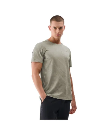 Tricou sportiv barbati  maneca scurta, uscare rapida, Bej