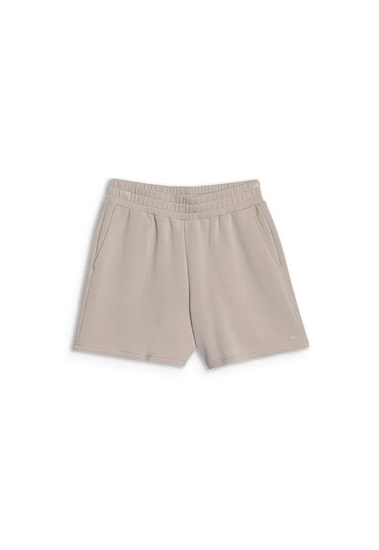 Pantaloni sport dama,  scurti, ciclism, bej
