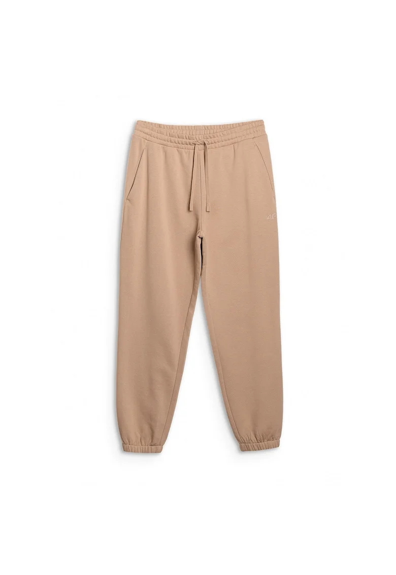 Pantaloni barbati,  jogger, bej, bumbac