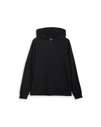 Hanorac sport barbati  negru, fara fermoar, textil, Negru
