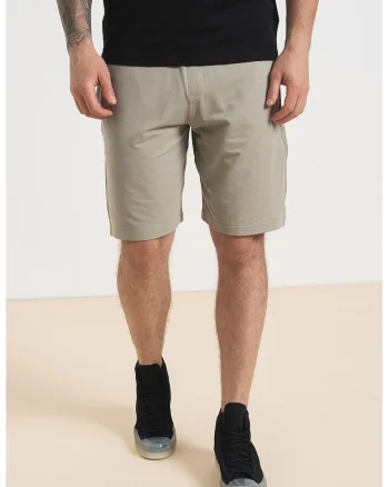 Pantaloni scurti din amestec de lyocell, pentru fitness, Gri cenusiu