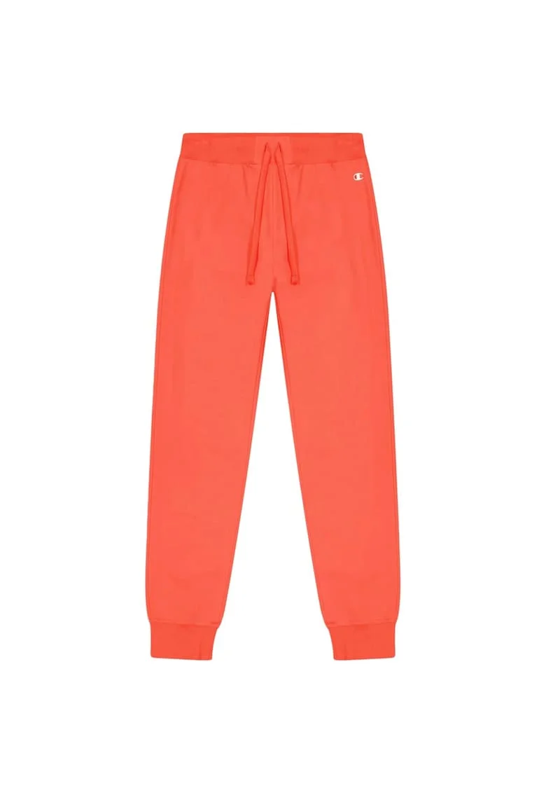 Pantaloni sport dama 114898,  Bumbac/Elastan, Portocaliu,