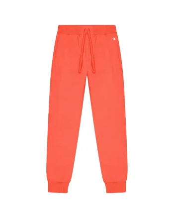 Pantaloni sport dama 114898,  Bumbac/Elastan, Portocaliu,