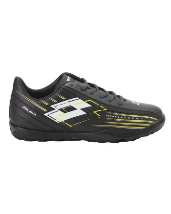 Ghete sport  Solista 700 VII TF JR, fotbal, baieti, sintetic, negru, talpa TF