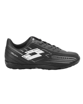 Ghete sport  Solista 700 VII TF JR, sintetic, pentru baieti, negru, pentru fotbal