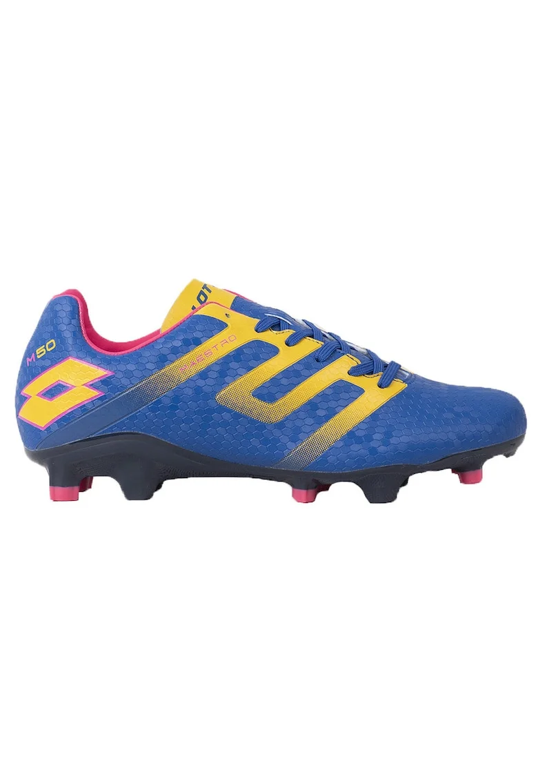 Pantofi sport barbati  Maestro 700 IV FG, albastru-galben, sintetic, cu talpa din cauciuc si crampoane pentru stabilitate.