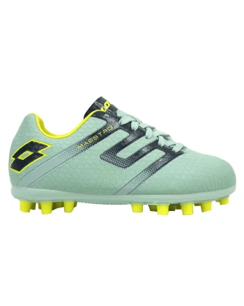 Ghete fotbal  Maestro 700 V AGM JR, confortabile, pentru suprafete sintetice, verde, piele ecologica