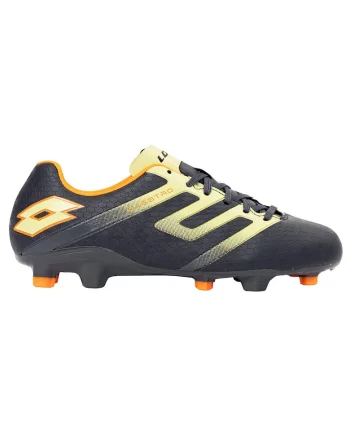 Ghete fotbal  Maestro 700 V FG, negru-galben, material sintetic, pentru gazon natural, stabilitate si confort