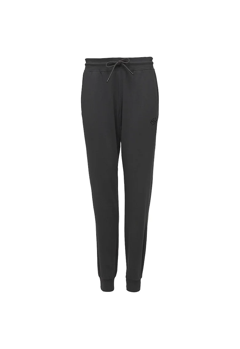 Pantaloni sport dama 220730,  Bumbac/Poliester, Negru