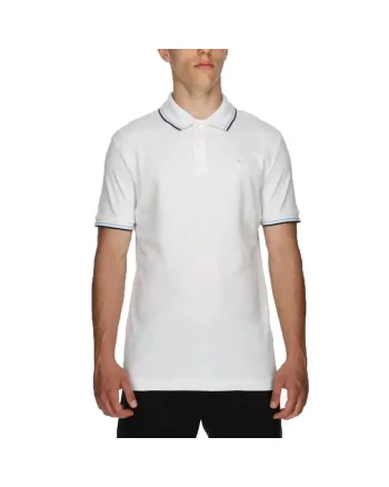 Tricou sport barbati  Polo Classica I, alb, bumbac, maneca scurta, croiala perfecta,