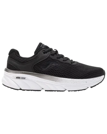 Pantofi sport dama  Atenea Lady, negru, piele sintetica si plasa, talpa antiderapanta, brant MEMORY FOAM