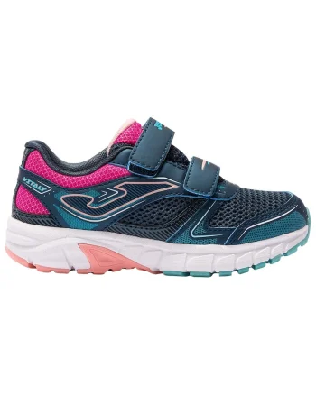 Pantofi sport copii,  J.Vtaly JR, 2233, culoare albastru roz, material textil