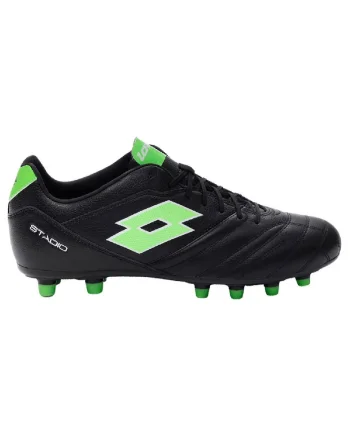 Pantofi sport barbati  Stadio 300 III FG, negru, sintetic, pentru terenuri cu iarba naturala, set de ghete de fotbal