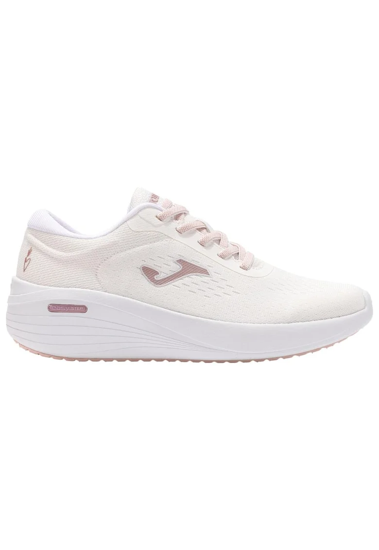 Pantofi sport  C.Diana Lady, confortabili, moderni, alb, plasa