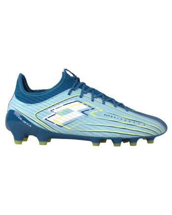 Ghete fotbal  Solista 200 VII FG, albastru, textil, teren dur, tehnologie avansata