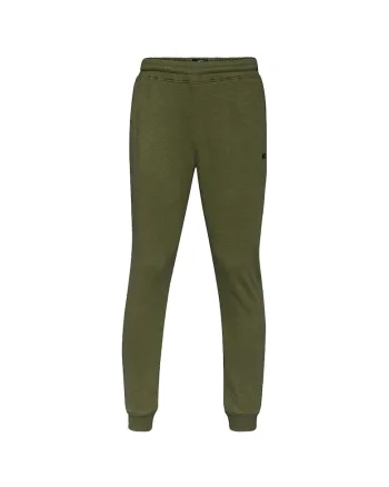 Pantaloni sport barbati  talie elastica, bumbac/poliester, kaki,