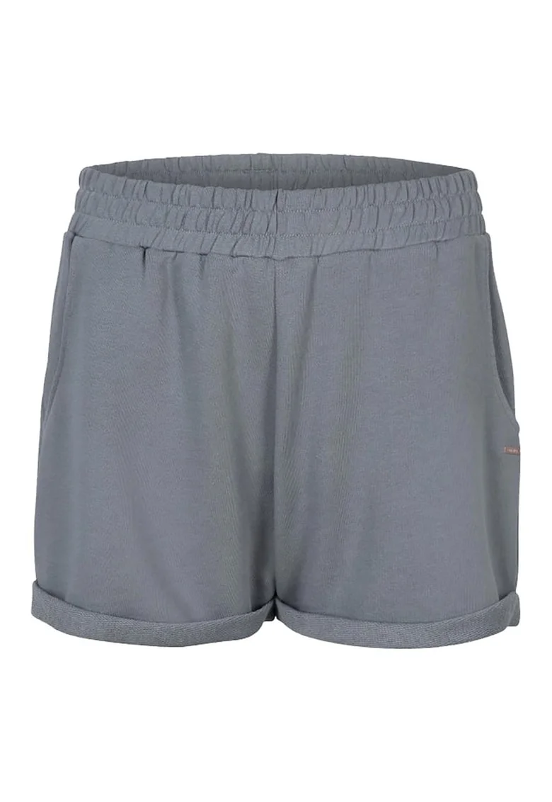 Pantaloni scurti sport dama 1700014,  Bumbac/Lyocell, Gri