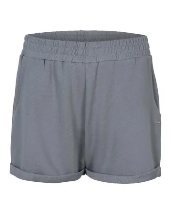 Pantaloni scurti sport dama 1700014,  Bumbac/Lyocell, Gri