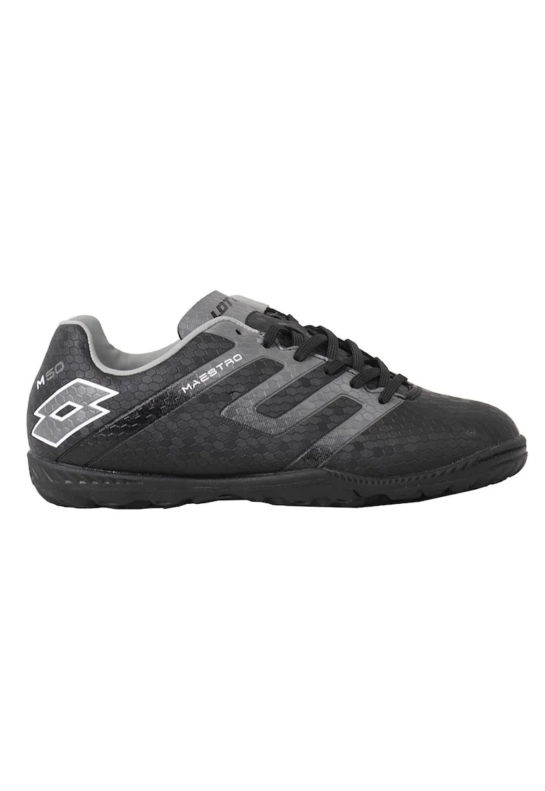 Ghete fotbal copii  Maestro 700 IV TF JR, material sintetic, design ergonomic, negru