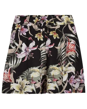 Pantaloni scurti sport dama 1700009,  Viscoza, Negru