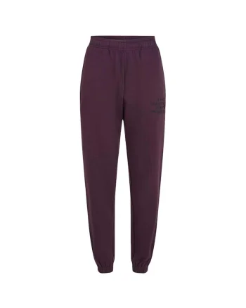 Pantaloni sport dama 1550137,  Bumbac/Poliester, Mov