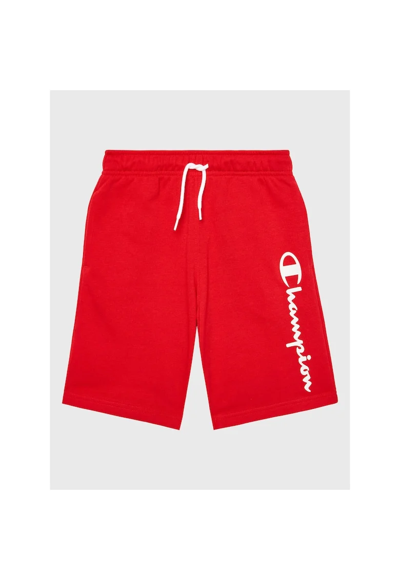 Pantaloni scurti sport Baieti,  302258017, Bumbac, Rosu