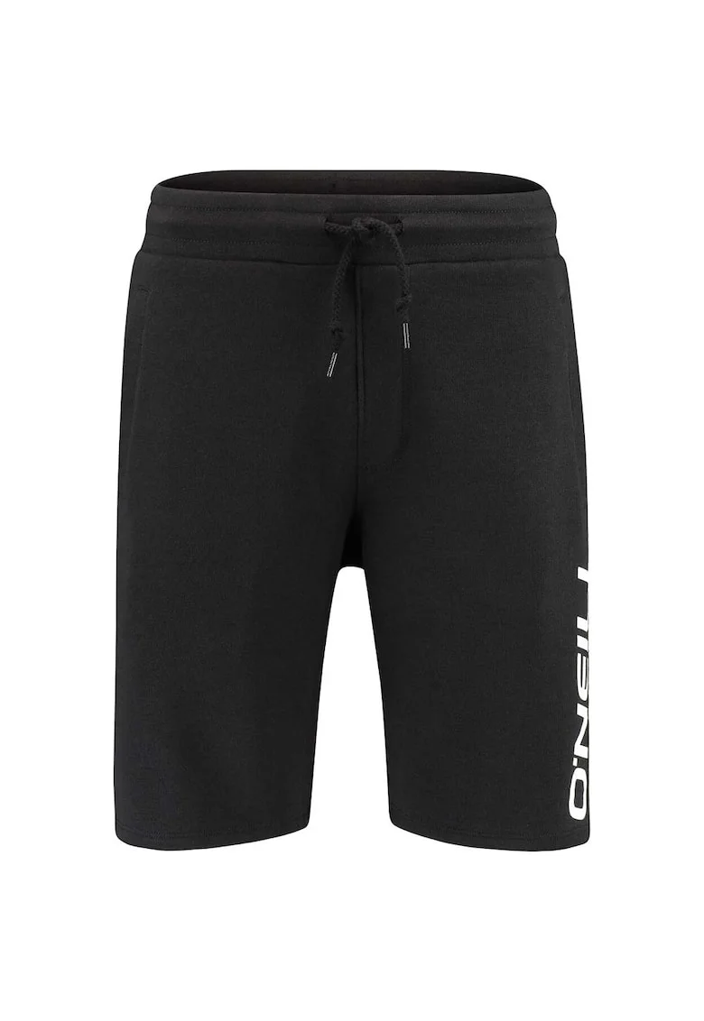 Pantaloni sport barbati  scurti, bumbac si poliester reciclat, cu buzunare laterale,