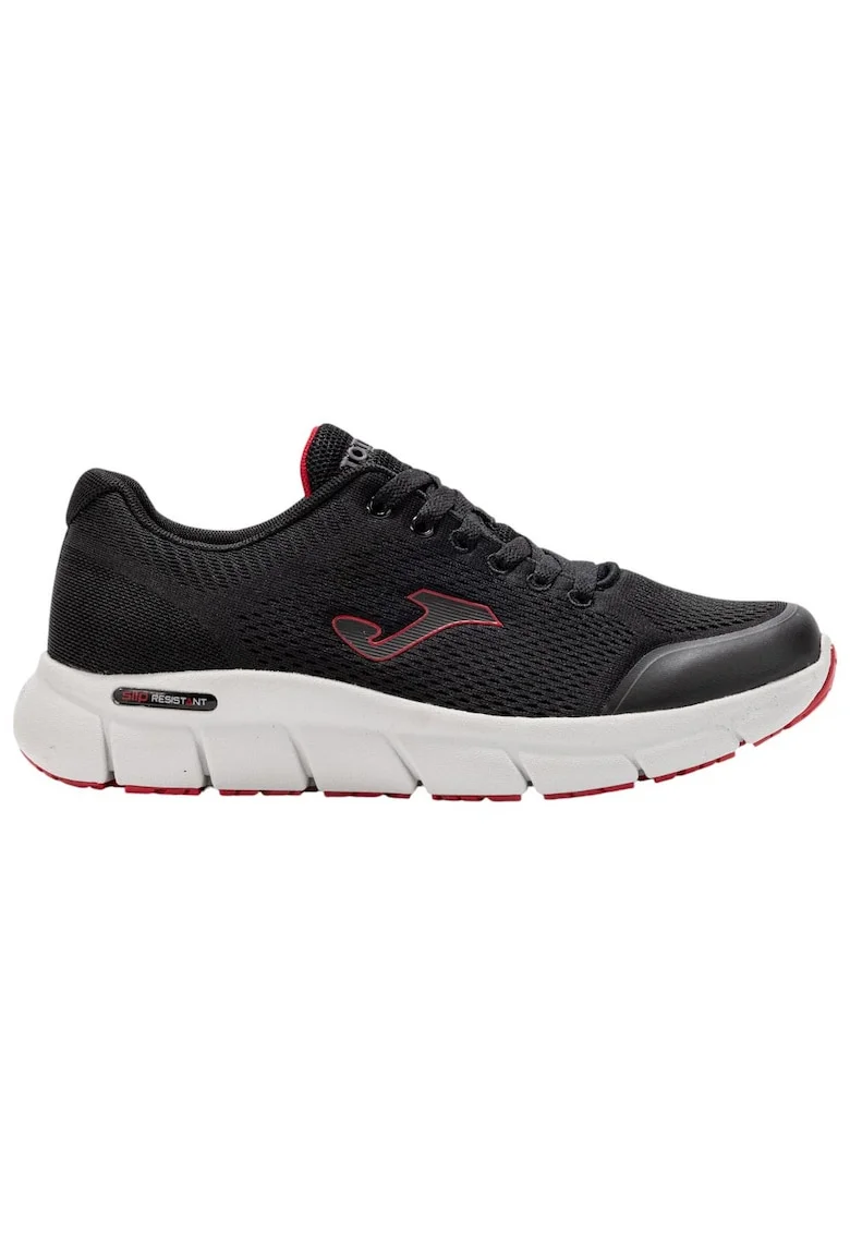 Pantofi sport barbati  Zen, confortabili, antiderapanti, negru, plasa|spuma EVA