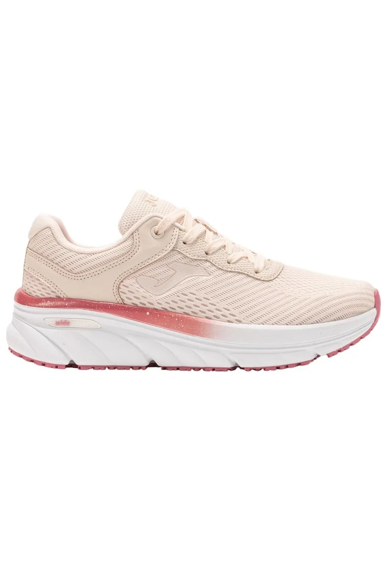 Pantofi sport dama  Atenea Lady, bej, piele ecologica, talpa antiderapanta, brant MEMORY FOAM