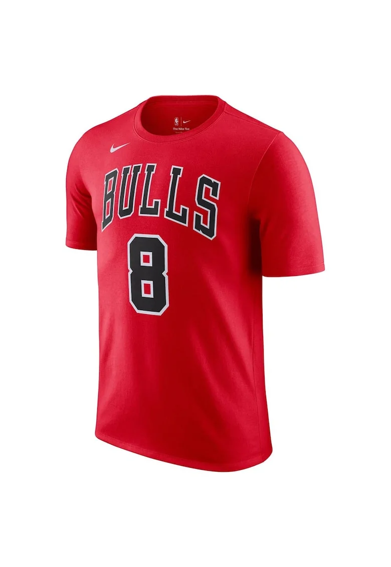 Tricou sport barbati  Chicago Bulls, bumbac 100%, croiala regulata, grafica atractiva