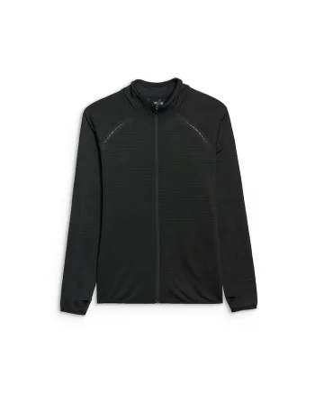 Hanorac dama  regular, negru, poliester, cu uscare rapida