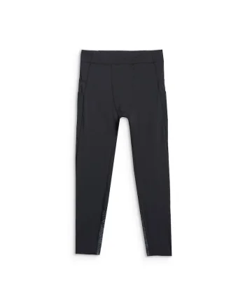 Pantaloni alergare barbati,  poliester, negru