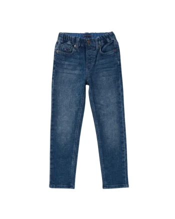 Blugi cu talie elastica,