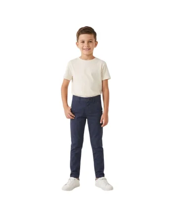 Pantaloni chino cu talie medie,