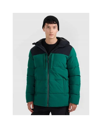 Jacheta sport barbati,  poliester, 45987, Verde/Negru