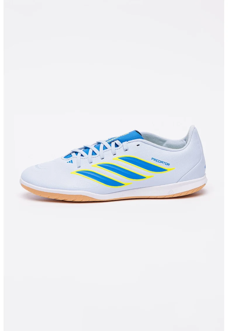 Pantofi Predator Club pentru fotbal, Verde lime/Albastru deschis