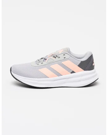 Pantofi Galaxy 7 cu logo, pentru alergare, Gri deschis/Roz pal