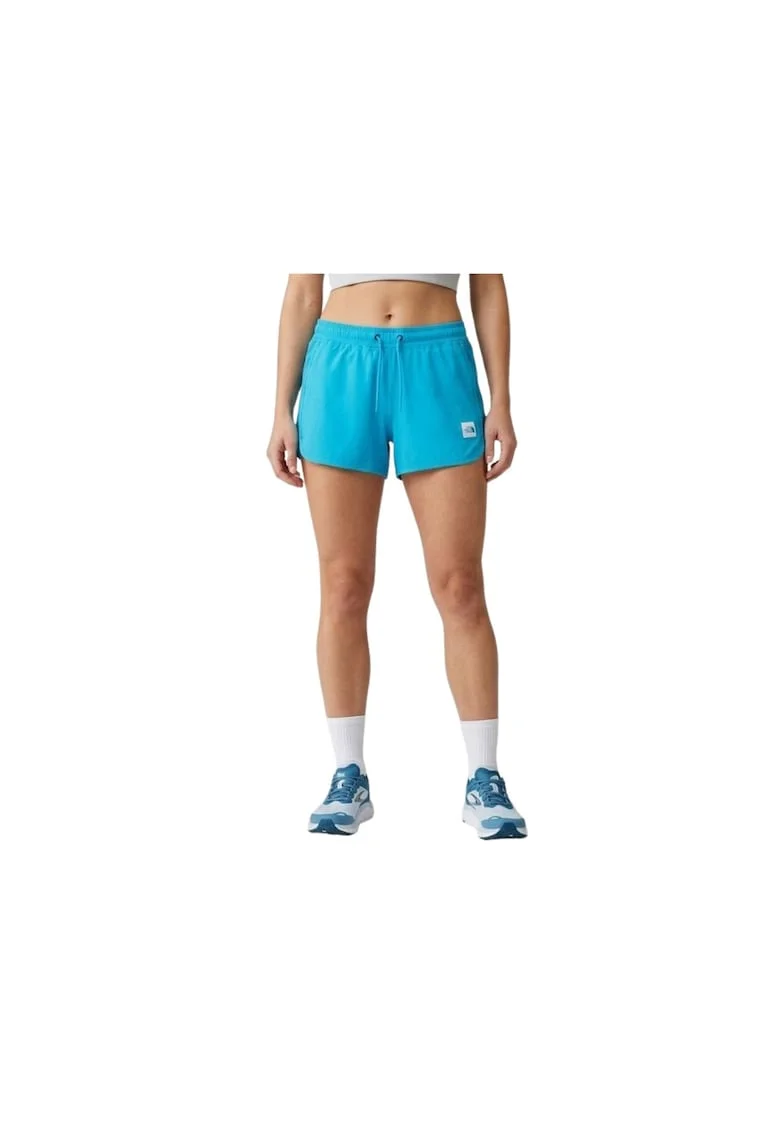 Pantaloni scurti de fitness cu detaliu logo,