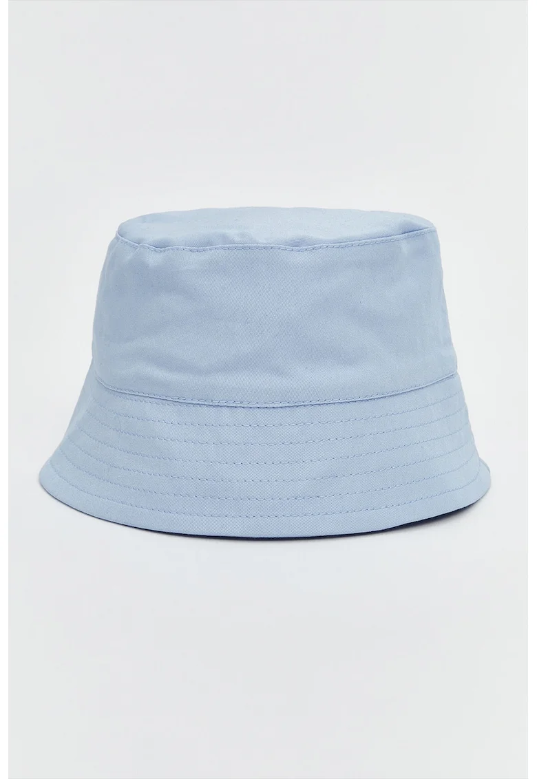 Palarie bucket din bumbac, Albastru deschis