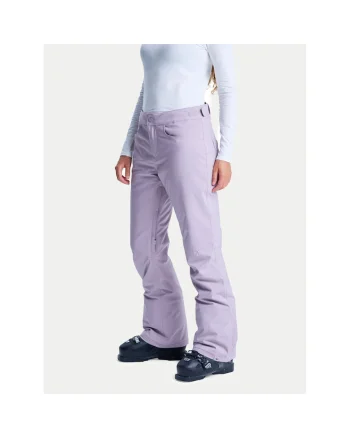 Pantaloni sport dama,  snowboard, violet, poliester