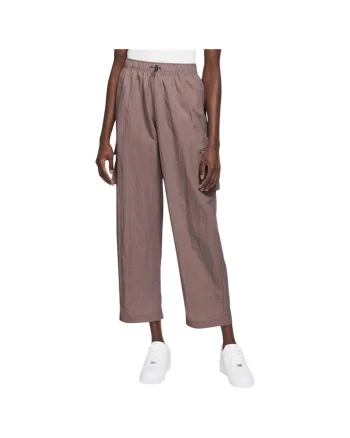 Pantaloni sport dama DO7209,  Nylon, Gri